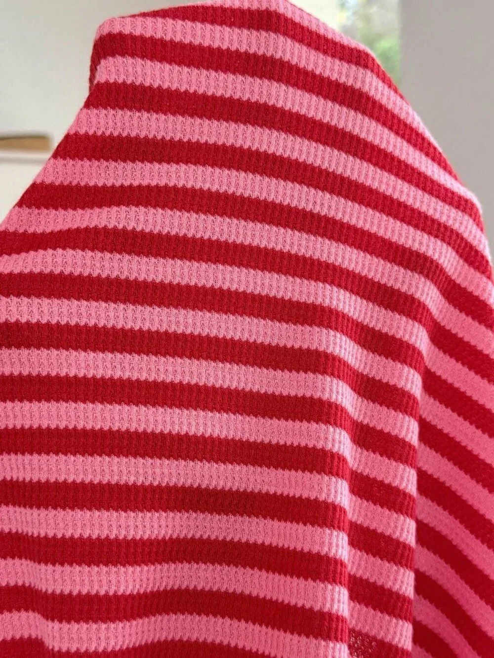 Casual Striped maternity Women's Round Neck Tank Top & Adjustable Shorts Set_7